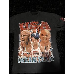 Dream Team Custom t shirt all over print mens M modern aop